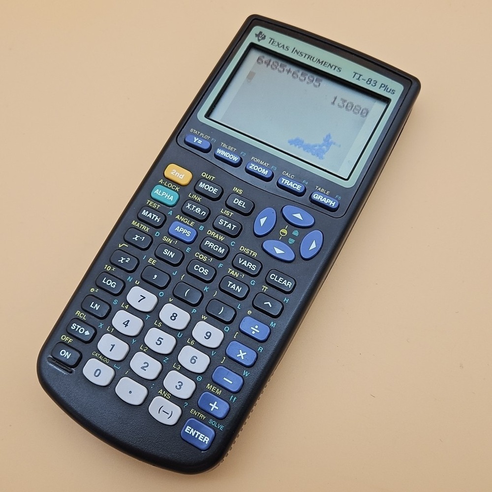 Texas Instruments Ti-83‎ Plus Graphing Calculator Read Description